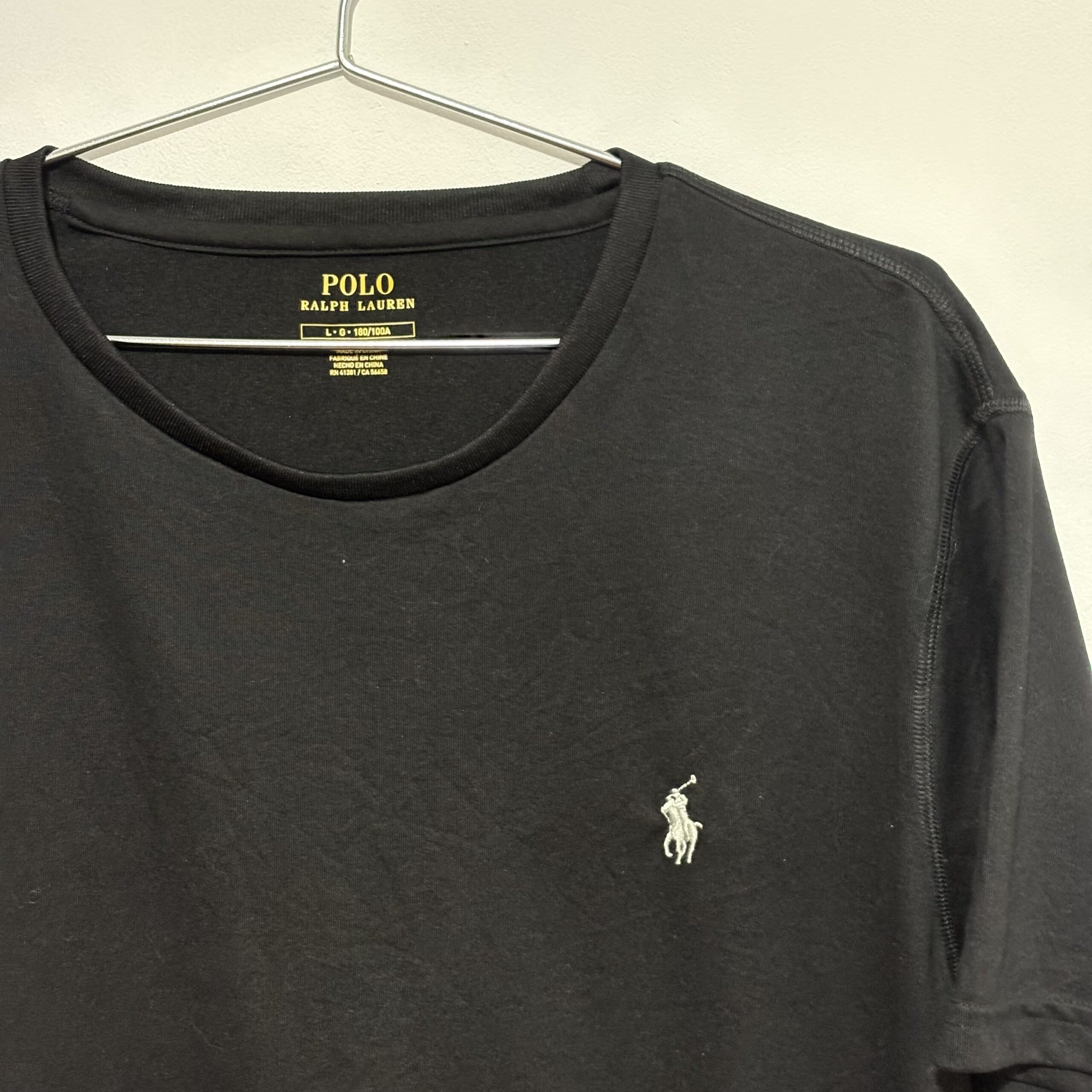 Remera Polo Ralph Lauren negra - Imagen 2